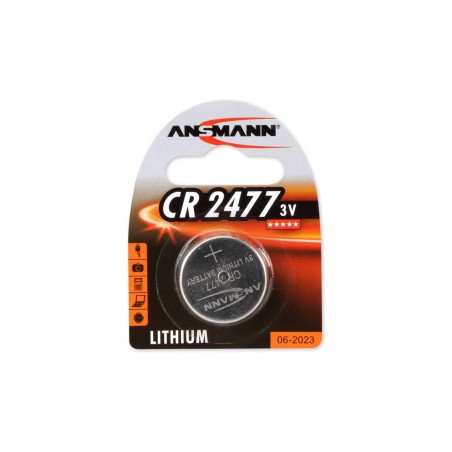 ANSMANN Knapcellebatteri CR2477 - Langvarig Strøm til Dine Enheder | Hurtig Levering & Kvalitet garanti