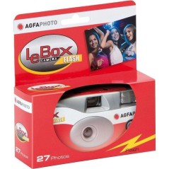 AgfaPhoto LeBox Camera Flash - Engangskamera til Uforglemmelige Øjeblikke | Varenummer: 4250255100185