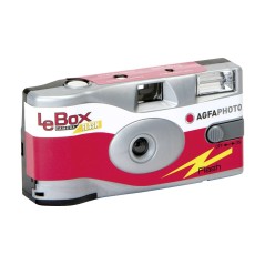 AgfaPhoto LeBox Camera Flash - Engangskamera til Uforglemmelige Øjeblikke | Varenummer: 4250255100185