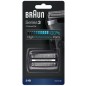 Braun Kombipack 21B Shaver-kassette Sort