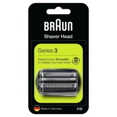BRAUN 21B Sort Shaver-kassette Kombipack - Optimér din barbering med kvalitet og komfort!