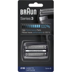 BRAUN 21B Sort Shaver-kassette Kombipack - Optimér din barbering med kvalitet og komfort!