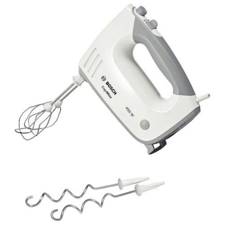 Bosch MFQ36400 Håndmixer med Turbofunktion - Effektiv, Elegant og Alsidig i Hvid/Grå