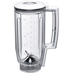Bosch Blender Gennemsigtig Hvid - Effektiv, Stilren og Brugervenlig! Varenummer: 4242002635156