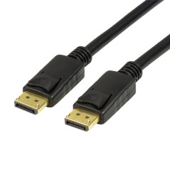 LogiLink DisplayPort cable, DP/M to