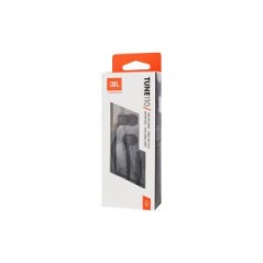 JBL T110 Kabling Øreproptelefoner Sort - Fantastisk Lydkvalitet og Komfort til Enestående Musikoplevelser!