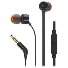 JBL T110 Kabling Øreproptelefoner Sort - Fantastisk Lydkvalitet og Komfort til Enestående Musikoplevelser!