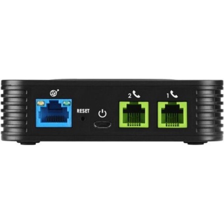 Køb Grandstream HT802 VoIP-telefonadapter - Hurtig Ethernet | Kvalitet og Pålidelighed - Varenummer: 6947273702047