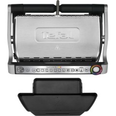Tefal OptiGrill+ XL GC722D Grill Sølv - Perfekt til Lækre Grillretter og Uimodståelige Smagsoplevelser!