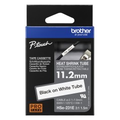Brother HSE-251E 11.2 MM BLACK ON
