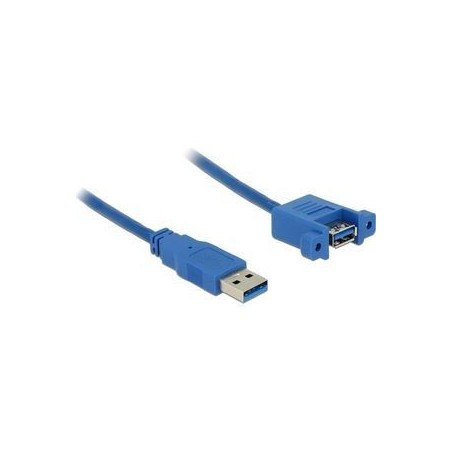 Køb DeLOCK USB 3.0 Kabel 1m Blå – Hurtig Overførsel og Holdbar Kvalitet!