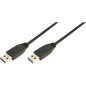 LogiLink USB-kabel 1m Sort