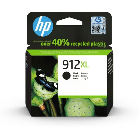 HP 912XL High Yield Black Ink - Original høj kapacitet