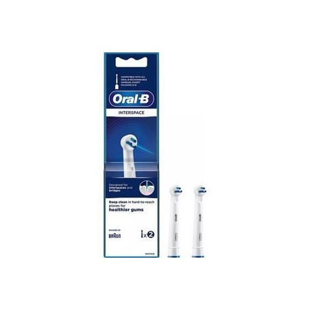 Oral-B Ekstra Tandbørstehoved IP 17-2 Interspace - Optimal Rengøring & Sundere Tandkød!
