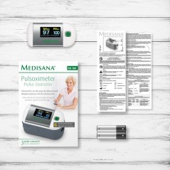 MEDISANA Puls-oximeter PM 100 - Præcise målinger til din sundhed | Varenr. 4015588794551