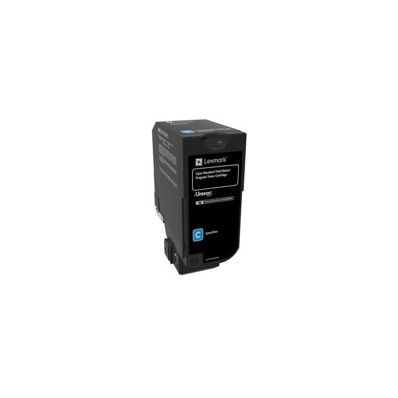 Lexmark RETURN-TONER CARTRIDGE CYAN
