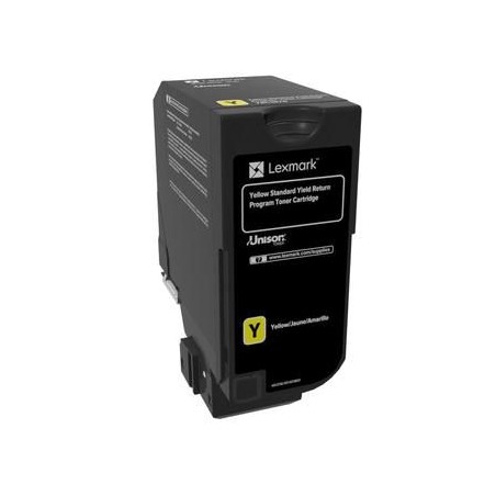 Lexmark RETURN-TONER CARTRIDGE YELLOW