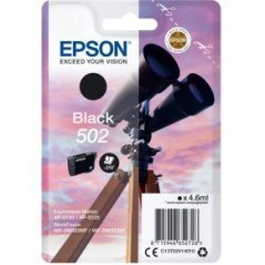 Epson 502 Sort 210 sider Blæk C13T02V14010