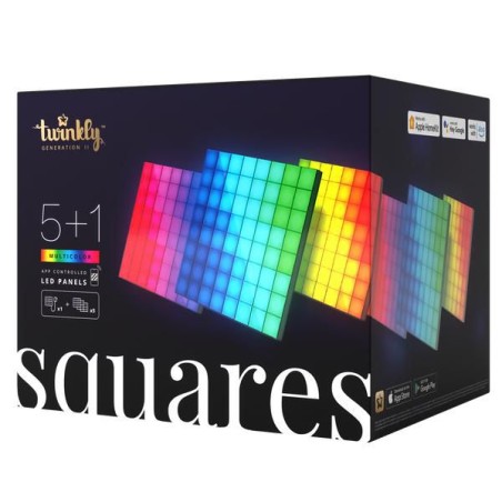 Twinkly 6 Square Blocks 64 RGB