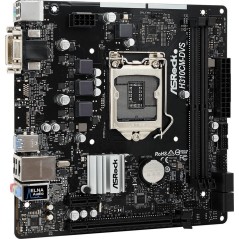 ASRock H310CM-DVS Micro-ATX LGA1151 - Effektiv Intel H310 Bundkort til Dine Behov! - Varenr: 4717677336412