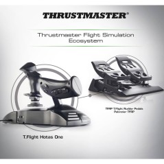 ThrustMaster T.Flight Hotas One Joystick - Uovertruffen præcision til flysimulatorer | Varenummer: 3362934402600