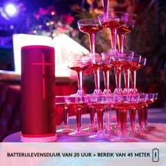 Ultimate Ears BOOM 3 Højttaler i Sort - Kraftfuld Lyd, Vandtæt Design og 360° Lydoplevelse!