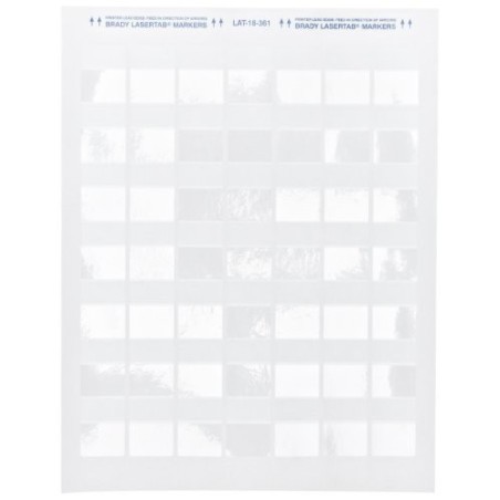 Brady LaserTab Laser Printable