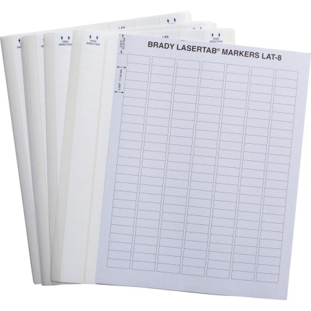 Brady LaserTab Laser Printable
