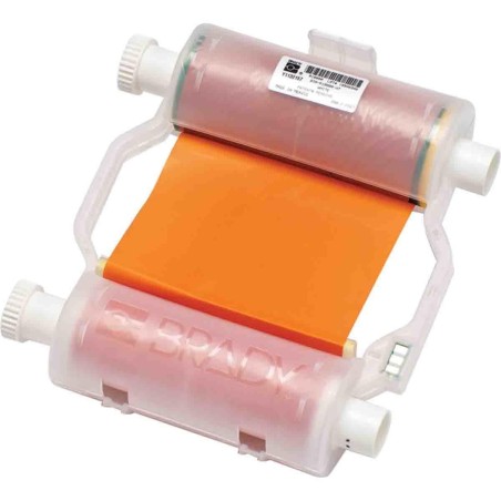 Brady Orange Heavy-Duty Print
