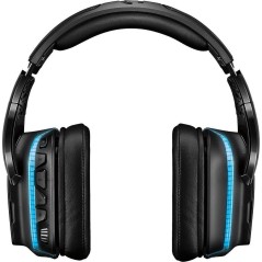 Logitech Gaming Headset G935 - Trådløs Headset i Sort og Blå | Ultimativ Lydoplevelse og Komfort