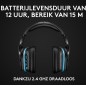 Logitech Gaming Headset G935 Trådløs Høretelefoner Sort Blå