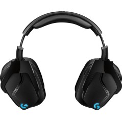 Logitech Gaming Headset G935 - Trådløs Headset i Sort og Blå | Ultimativ Lydoplevelse og Komfort