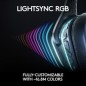 Logitech Gaming Headset G935 Trådløs Høretelefoner Sort Blå