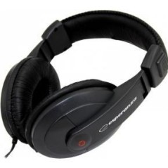 Esperanza EH120 REGGAE Kabling Hovedtelefoner Sort