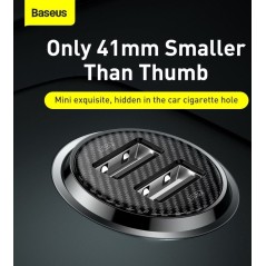Køb Baseus Gain Pro 2xUSB-A – Hurtig Opladning og Elegant Design!