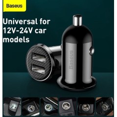 Køb Baseus Gain Pro 2xUSB-A – Hurtig Opladning og Elegant Design!
