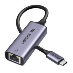 Ugreen USB-C netværksadapter 2,5 Gbps Ethernet - sølv