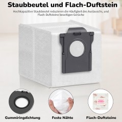 Dreame X60 Max Ultra / X60 Ultra / X60 Pro Ultra Tilbehørssæt 32 dele – kompatibelt tilbehør