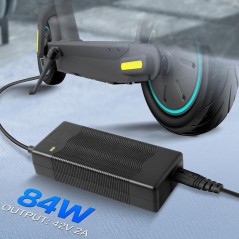 Xiaomi / Segway Ninebot E-scooter oplader 42V 2A – G30, G2, ES1/2, E25, F2 Pro, M365 – kompatibelt tilbehør