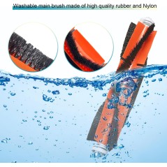 Roborock S50/S51/S55/S5 Max/S6/S60/S65 Tilbehørssæt 10 dele – HEPA-filter, Hovedbørste, Sidebørster – kompatibelt tilbehør