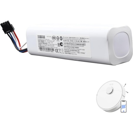 Dreame D9/F9/L10 Pro/S10/S20/X10/X20 & Xiaomi Mijia 1T 5600mAh Erstatningsbatteri 14,4V – kompatibelt tilbehør