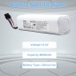 Dreame D9/F9/L10 Pro/S10/S20/X10/X20 & Xiaomi Mijia 1T 5600mAh Erstatningsbatteri 14,4V – kompatibelt tilbehør Dreame D9/F9/L10 Pro/S10/S20/X10/X20 & Xiaomi Mijia 1T 5600mAh Erstatningsbatteri 14,4V – kompatibelt tilbehør