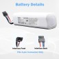 Dreame D9/F9/L10 Pro/S10/S20/X10/X20 & Xiaomi Mijia 1T 5600mAh Erstatningsbatteri 14,4V – kompatibelt tilbehør Dreame D9/F9/L10 Pro/S10/S20/X10/X20 & Xiaomi Mijia 1T 5600mAh Erstatningsbatteri 14,4V – kompatibelt tilbehør