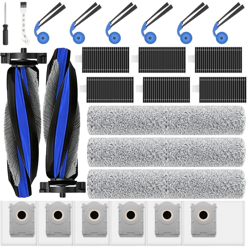 ECOVACS DEEBOT T90 Omni/X12 Pro Omni 25-Piece Accessory Kit – Compatible Accessory
