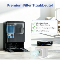 ECOVACS DEEBOT T90 Omni/X12 Pro Omni 25-delt tilbehørssæt – kompatibelt tilbehør