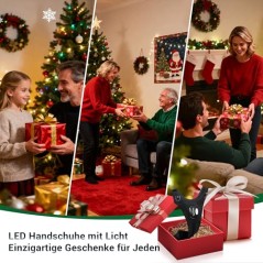 ThxToms LED-arbejdshandsker med lys – til fiskeri, camping og bilreparation
