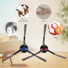 ECOVACS DEEBOT T30 Pro Omni/T30 Omni sidebørster 10 stk. – kompatibelt tilbehør