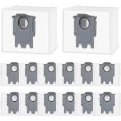 Roborock Q7/S7/S8/Q5/Q8/Q10 Støvsugerposer 14-pak – kompatibelt tilbehør
