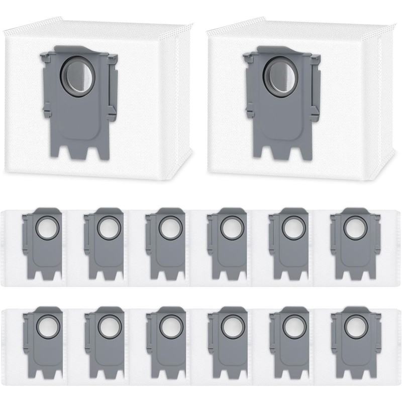 Roborock Q7/S7/S8/Q5/Q8/Q10 Støvsugerposer 14-pak – kompatibelt tilbehør