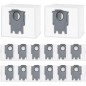 Roborock Q7/S7/S8/Q5/Q8/Q10 Støvsugerposer 14-pak – kompatibelt tilbehør